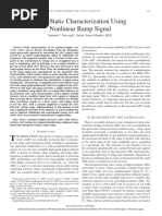ADC Static Characterization Using Nonlinear Ramp Signal