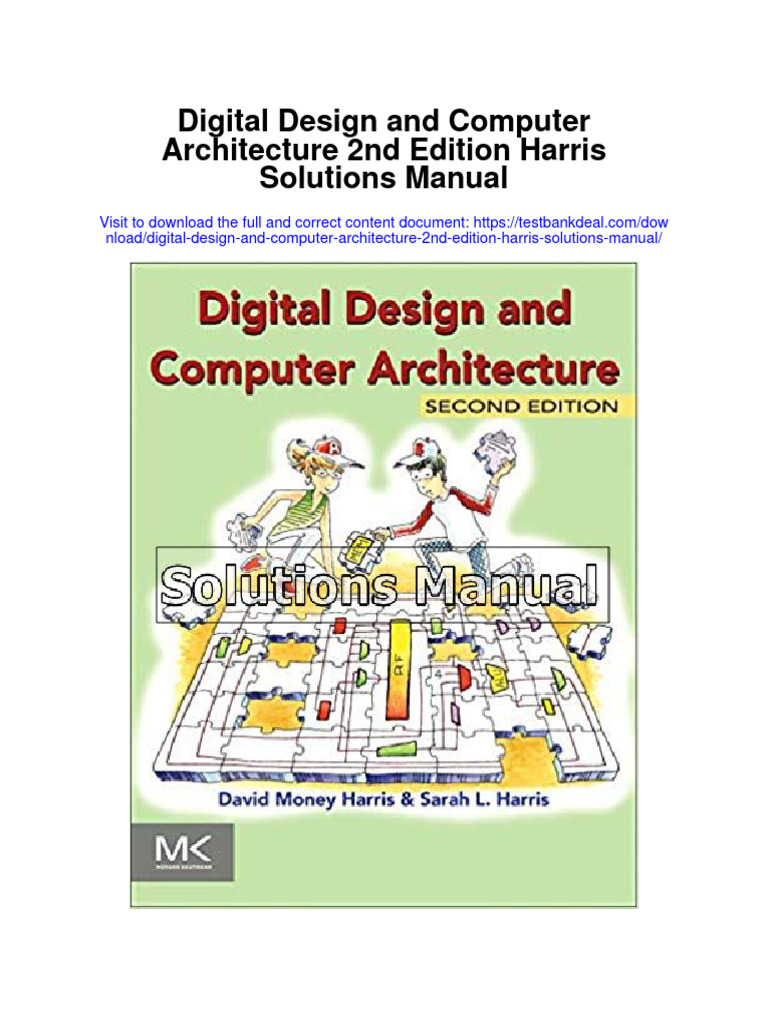 Digital Design and Computer Architecture 2nd Edition Harris Solutions