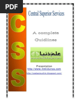 CSS (Central Superior Servises) Complete Manual