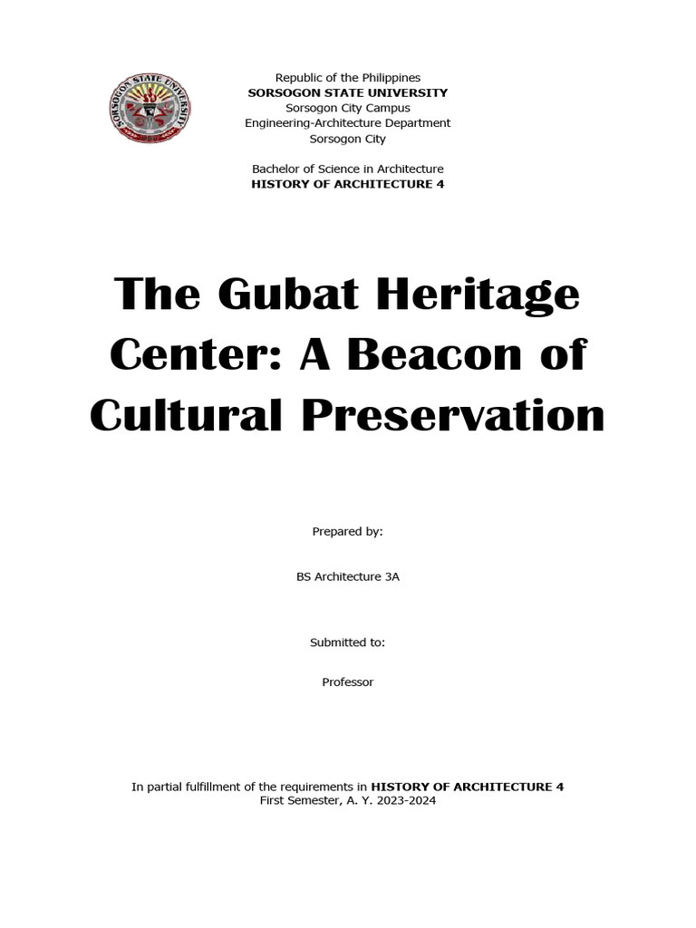 history-of-architecture-4-research-on-a-heritage-building-pdf