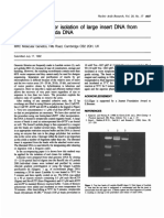 1992-A Novel Method For Isolation of Large Insert DNA From