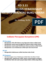 KD 3.11 Kebahasaan Artikel