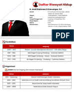 Daftar Riwayat Hidup - Andi Rukman N. Karumpa - ARN