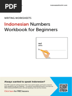 Indonesian Numbers 1-100 Guide | PDF | Learning