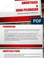 Amortisasi Dana Pelunasan