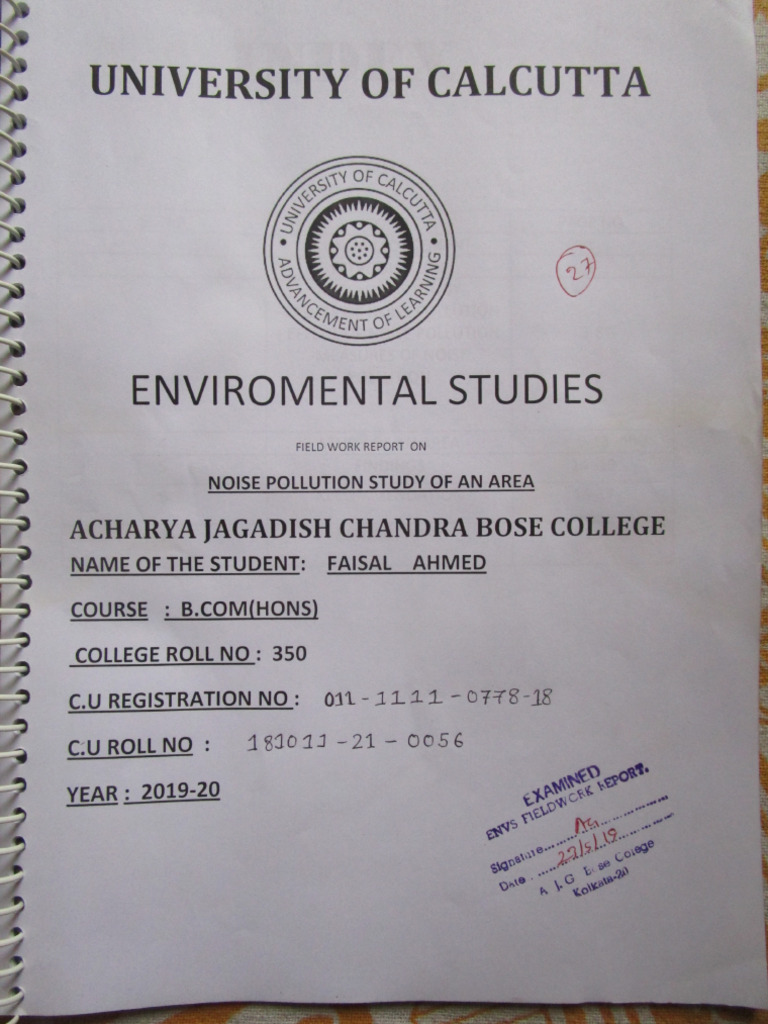 Noise Pollution Study Of An Area 2 Pdf