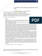 Dysarthria Following Acute Ischemic Stroke: Prospective Evaluation of Char-Acteristics, Type and Severity