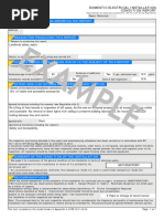 Electrical Safety Report EXAMPLE