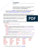 CAR201 Resource Power Statements Worksheet