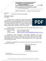 Surat Permohonan Keikutsertaan WBSU 20 November 2023 (Poltekpar)