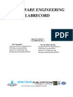 SE LAB Manual