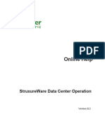 User Assistance For StruxureWare Data Center Operation 8.x