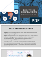 Kebutuhan Istirahat Tidur