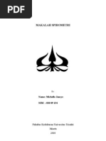 Download Makalah Spirometri by Michelle Jansye SN68609640 doc pdf