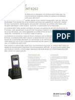 Alcatel Lucent Fiche Technique DECT 8262