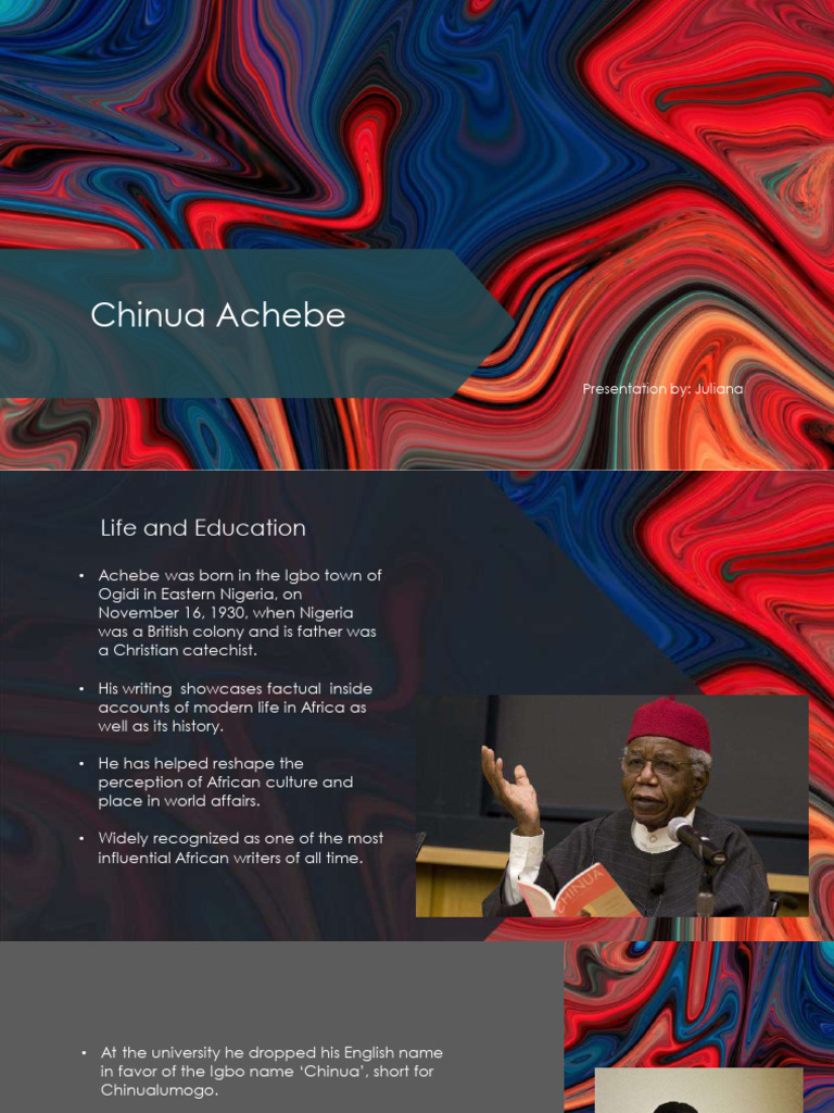 Chinua Achebe Life and Work PDF Edition | PDF