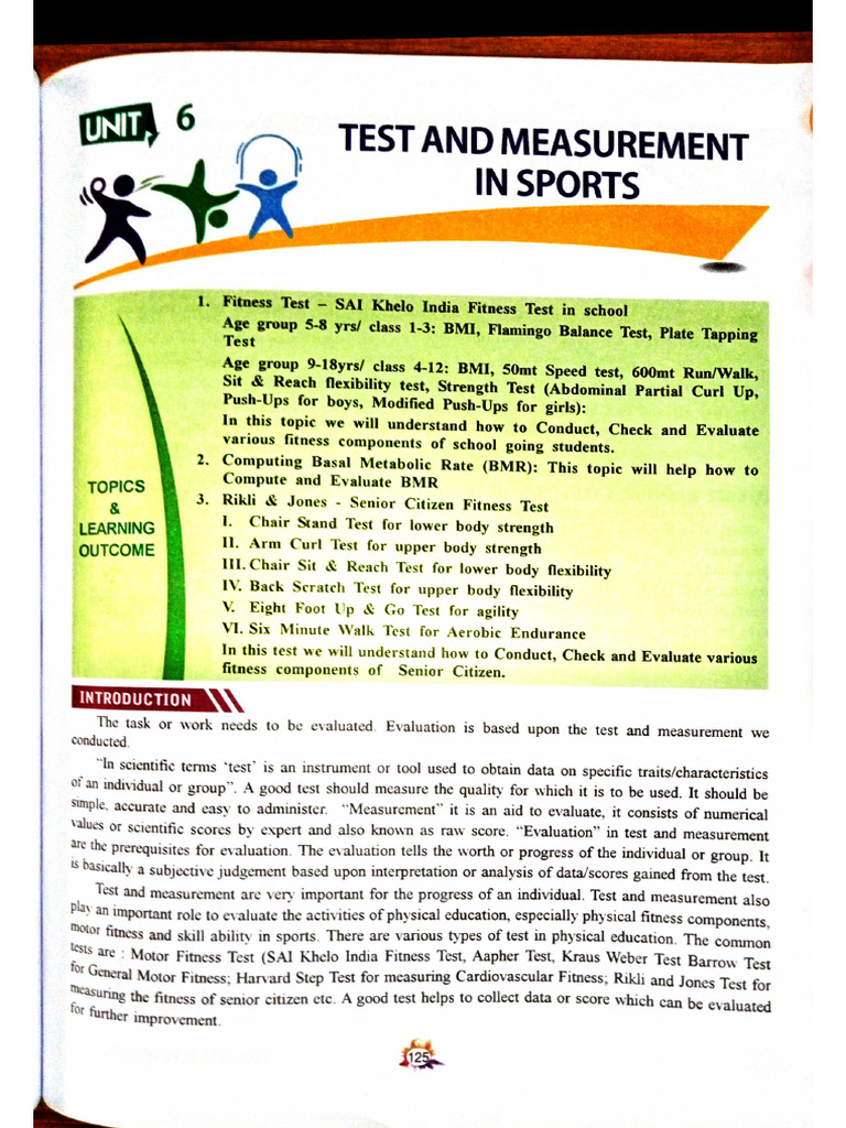 Sai Khelo India Fitness Test | PDF
