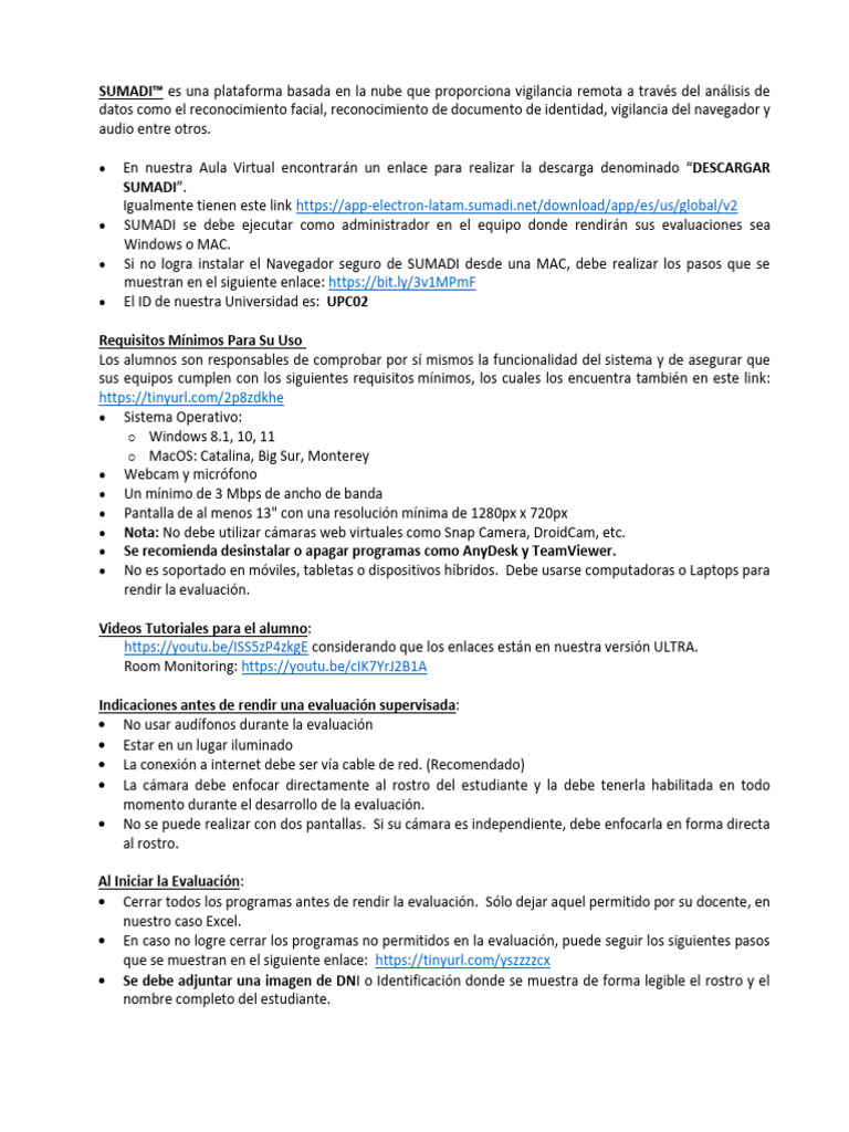 Instructivo SUMADI ULTRA | PDF | Mac OS | Microsoft Windows
