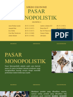 Pasar Monopolistik - Kel 12