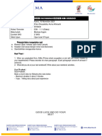 Format Soal Uts Ganjil