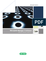 Microplate Manager 6 Software: Instruction Manual - Version 6.1