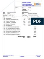 Nombre: Empleado: Cargo: Banco: Ingreso: Centro Costo: Fondo Pensión: Eps: Método Retención: Deducible Reten.: % Retención: Sueldo