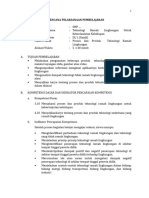 RPP KELAS 9 - 10 (Proses Dan Produk Teknologi Ramah Lingkungan)