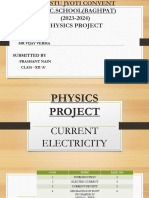 Class 12 Physics Project PDF