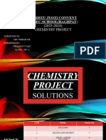 12 Class Chemistry Project