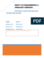 Coordination Study of IEEE 9 Bus System