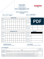 Individual Learner's Record (LR) Template