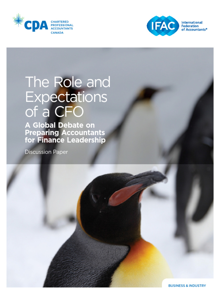 IFAC The Role and Expectations of A CFO | PDF | Chief Financial Officer ...