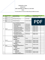 Rundown Acara Oikos