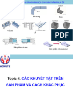 Topic 4. Các Khuyết Tật Trên Sản Phẩm Nhựa