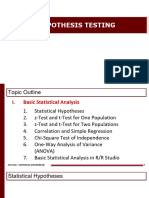 Basic Statistical Analysis Presentation