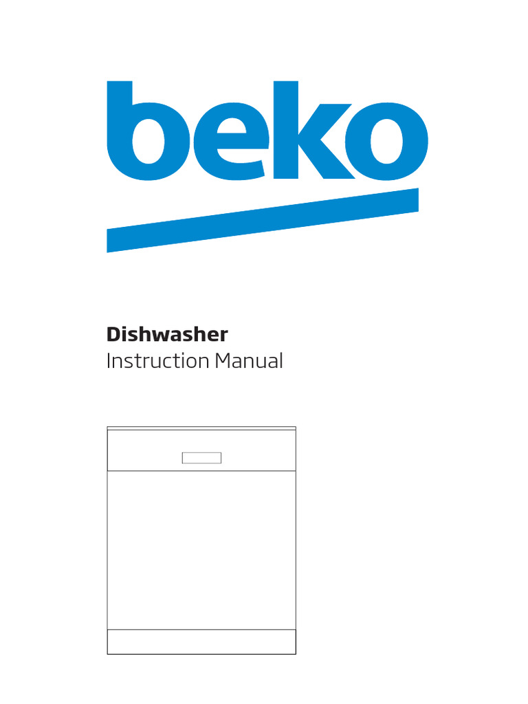 Beko Dfn28430x Dishwasher User Manual Pdf Dishwasher Materials