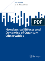 (SpringerBriefs in Physics) S. Lakshmibala, V. Balakrishnan - Nonclassical Effects and Dynamics of Quantum Observables-Springer (2022)