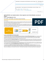 SAP S - 4HANA New Implementation - Data Migration Tool & Data Modeler Overview (2 Blogs) - Part 1 - Data Migration Tool