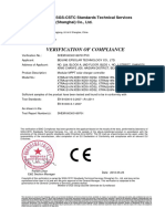 Emc Attestation of Conformity Shem180300169701pvc