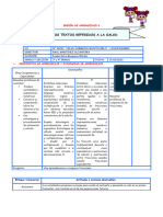 Sesión de Aprendizaje 6