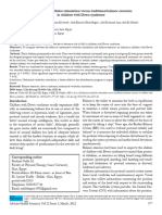 Mechanical Vestibular Stimulation Versus Traditional Balance Exercises