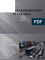 Public Transportation in Jakarta