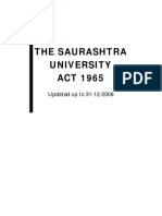 Saurashtra University Act 1965