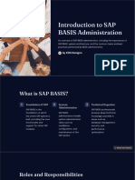 Introduction To SAP BASIS Administration