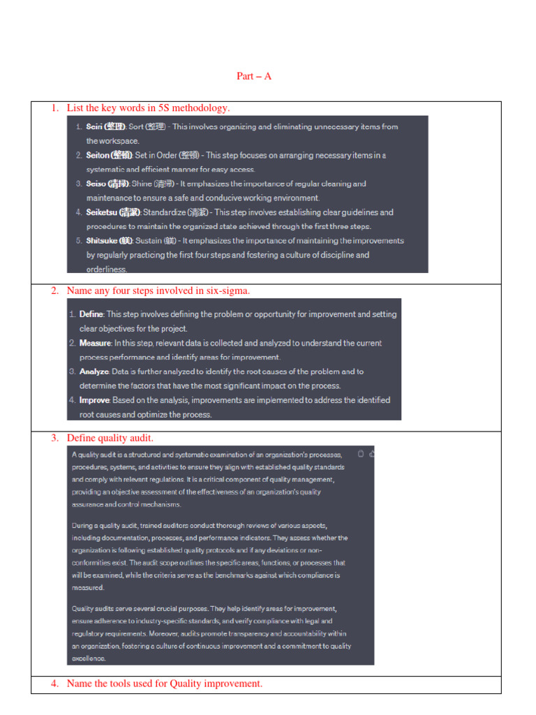 Tqm qb pdf software testing occupational safety and health