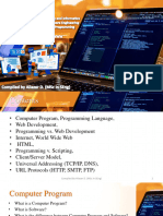 Web Design and Programming CH 1