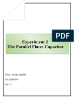 EXp2 - Parallel Plate 102