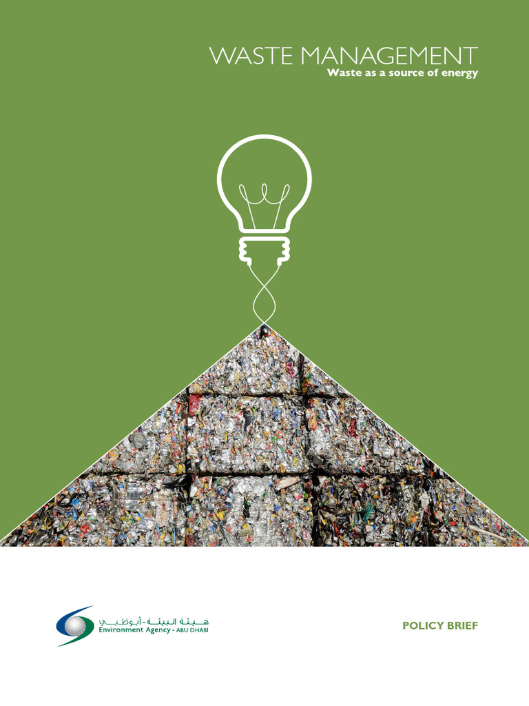 Waste Management Policy Brief Ar PDF Waste Waste Management
