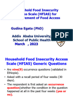 Household Food Insecurity