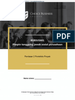Student Project Portfoilio Assessment 1 BSBSUS601.en - Id